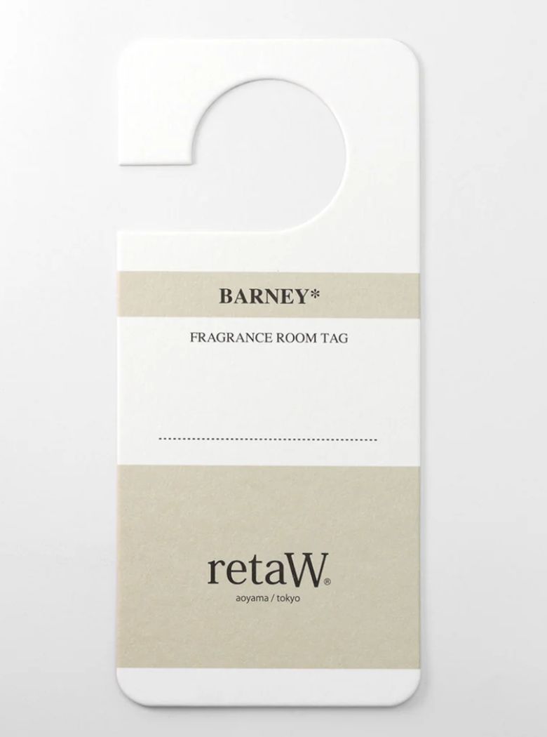 retaW リトゥ ルームタグ room tag BARNEY*