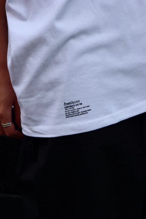 FreshService フレッシュサービス 新作AS ×FS CORPORATE S/S TEEスタイル