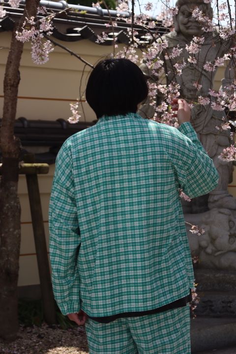 ©SAINT M×××××× 22SS CHECK PJ SHIRT   style.2022.4.6. ※4月9日(土)発売