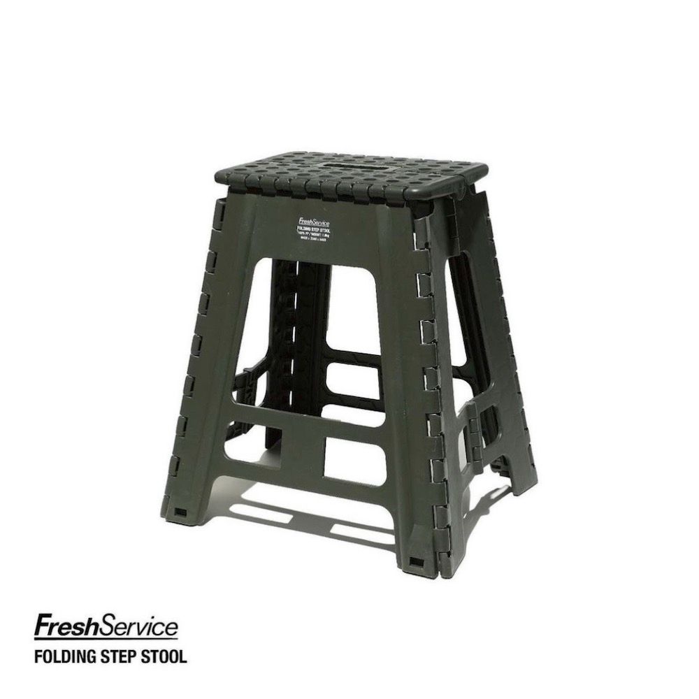フレッシュサービス FOLDING STEP STOOL(FSP243-99070B)KHAKI