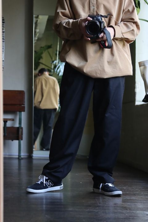 FreshService 22AW SPOT Corporate Easy Pants"BLACK"スタイル