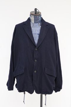 コムデギャルソンオム25FWウールサージ製品縮絨3Bジャケット(HP-J105-051)NAVY☆10月3日(金)発売！