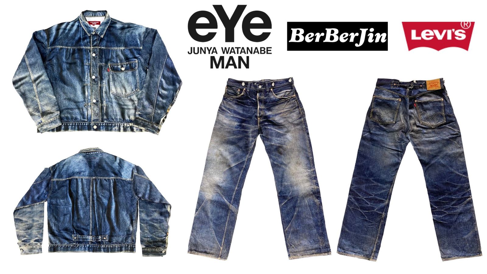 eYe JUNYA WATANABE MAN 22SSベルベルジン×Levi'sトリプルネーム