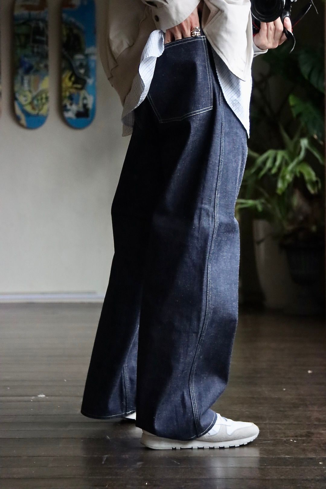 A.PRESSE - アプレッセデニム Military Denim Trousers(23SAP-04-22M