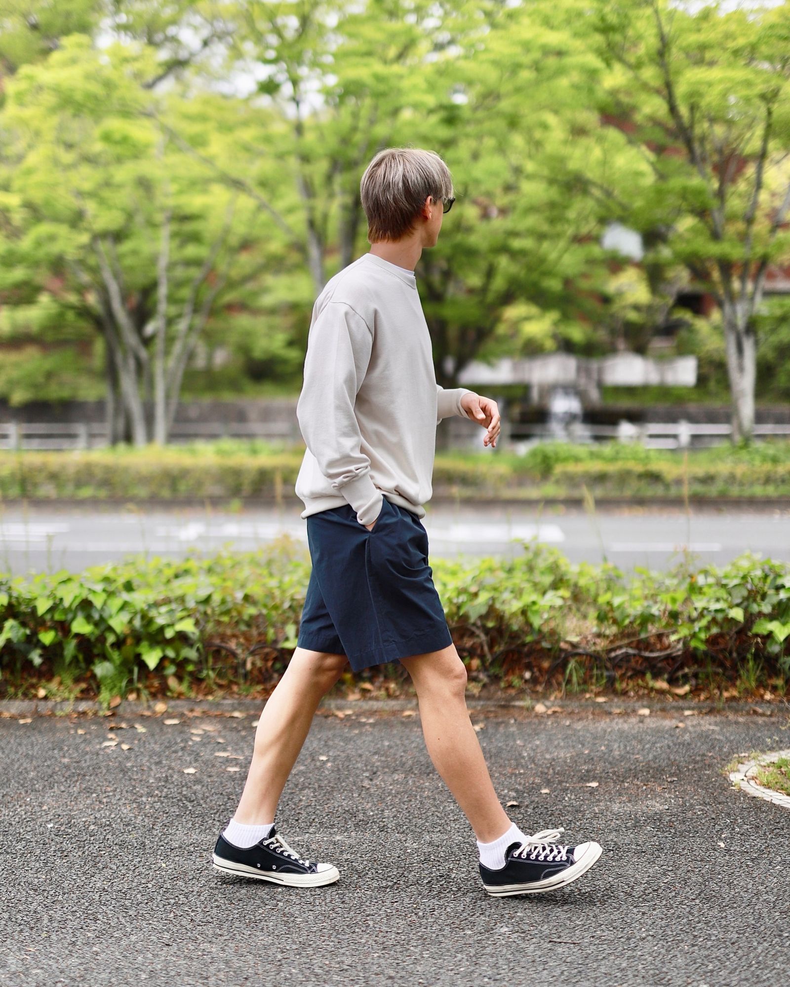 A.PRESSE - アプレッセショーツ High Density Weather Cloth