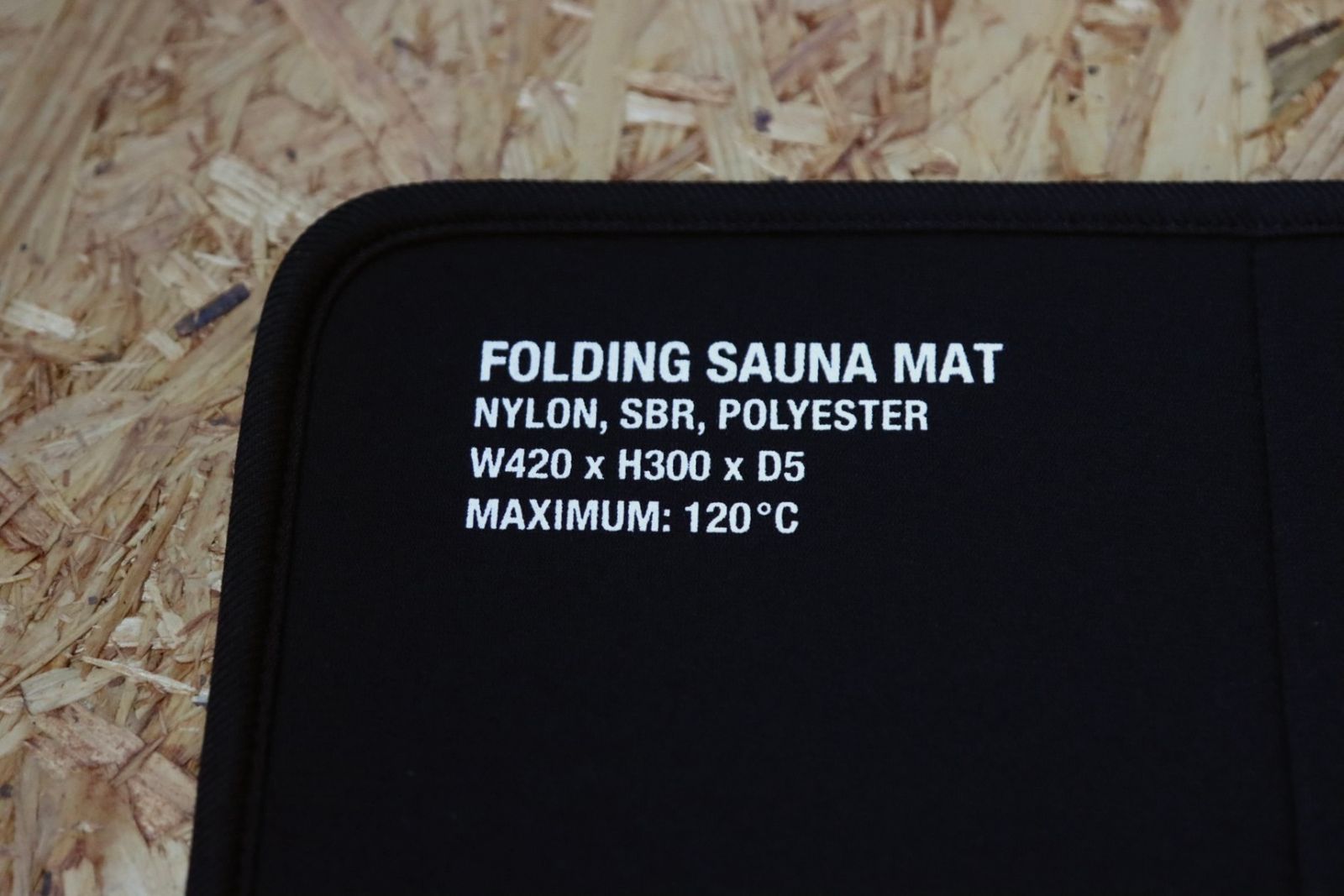 フレッシュサービス ReFresh!Service. “FOLDING SAUNA MAT”(BLACK)☆8月2日(土)再入荷！