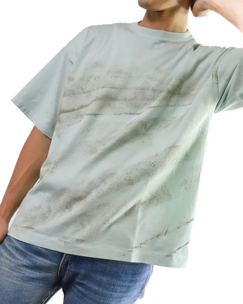 YOKE ABSTRACT PAINTED T-SHIRT Style 2024.6.9