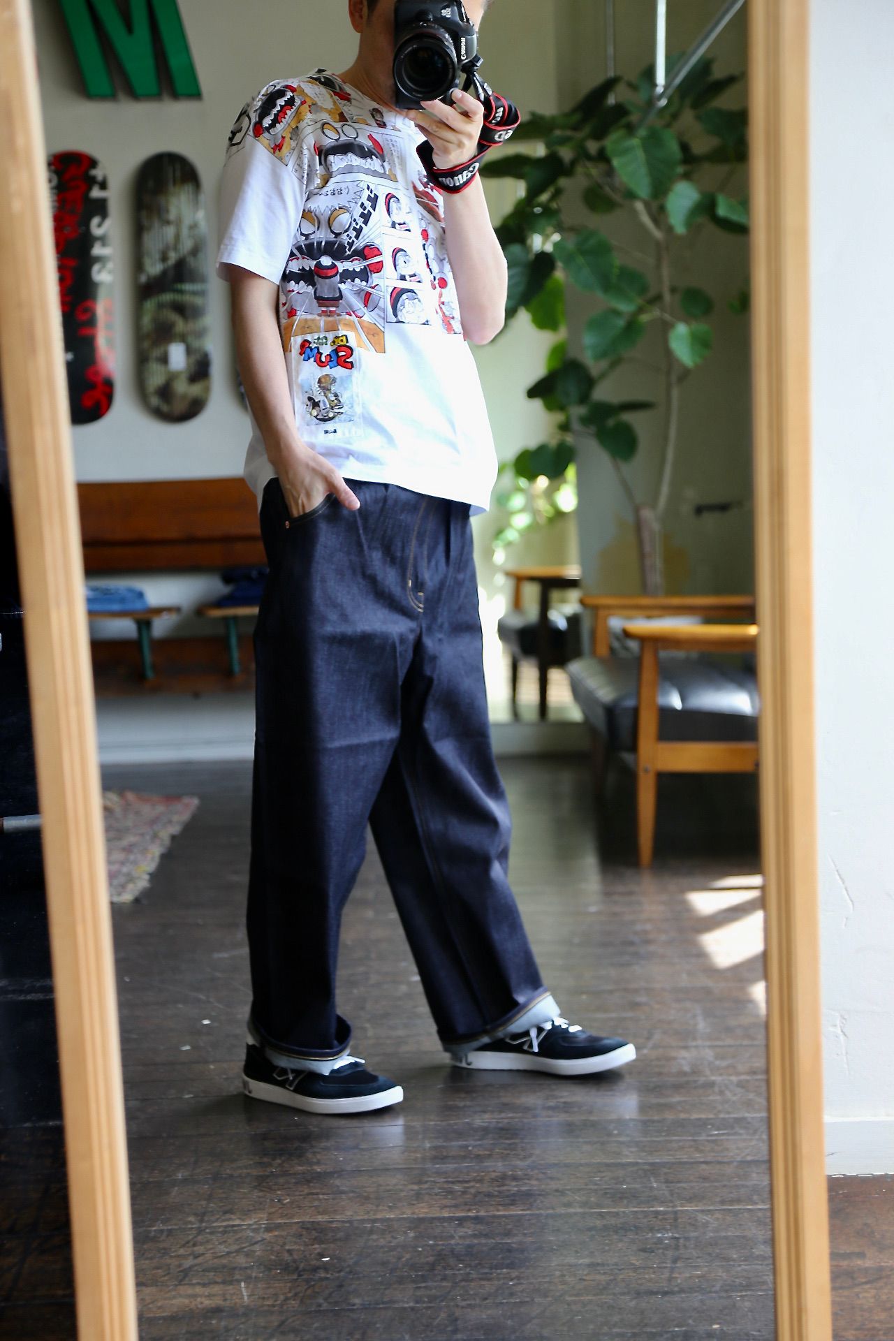 JUNYA WATANABE COMME des GARCONS MAN デニムパンツstyle.2021.5.4 