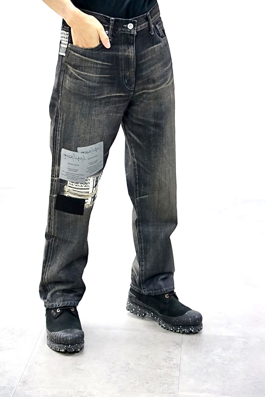 Yohji Yamamoto × NEIGHBORHOOD セルヴィッジデニムパンツ(HK-P94-065-1S26)BLACK☆12月5日(金)発売！