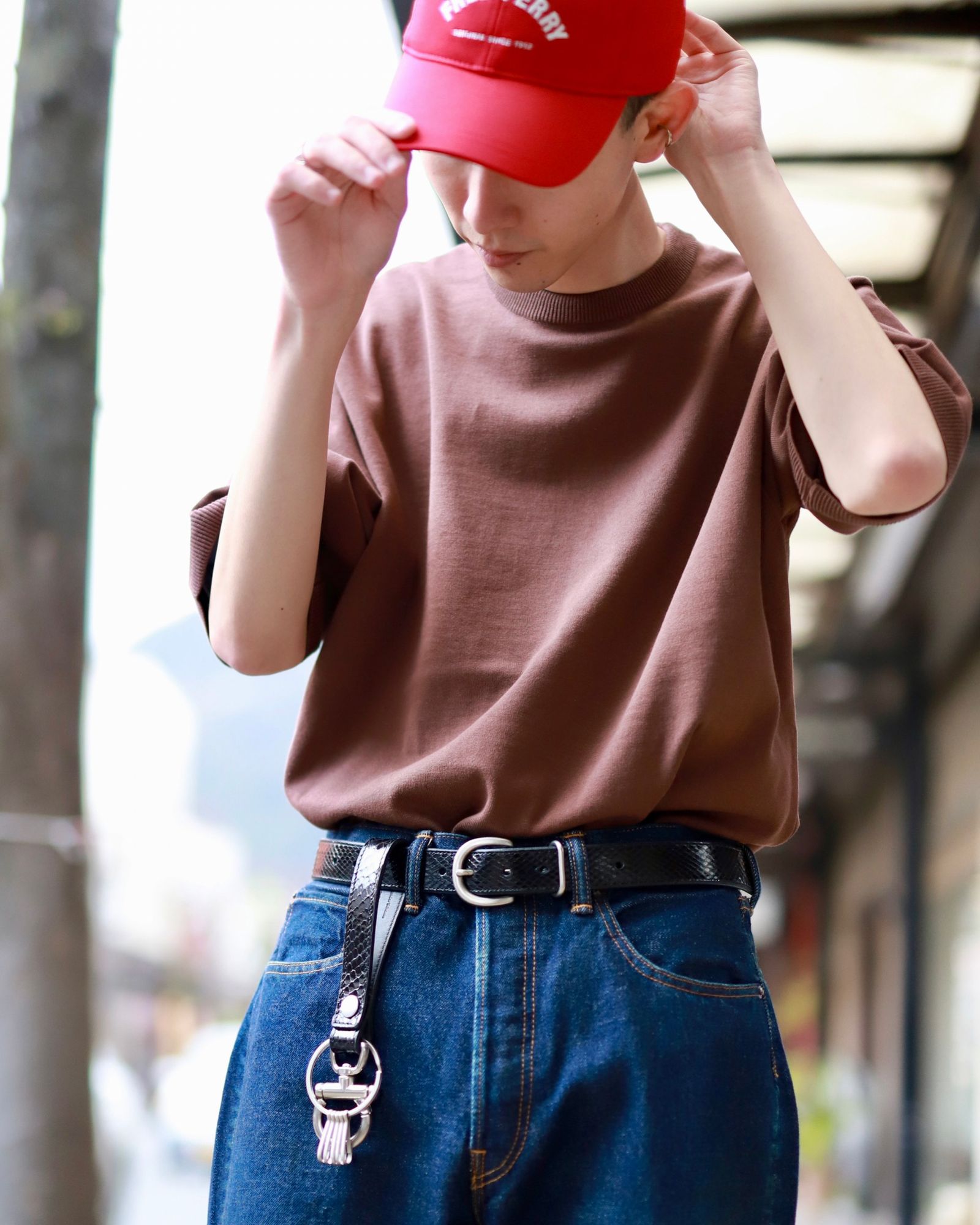 アプレッセデニム Washed Denim Pants E(23SAP-04-07H)INDIGO
