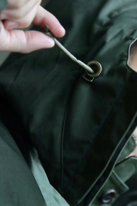 アプレッセ22FW Ventile Hunting Half Coatスタイル.2022.10.1.