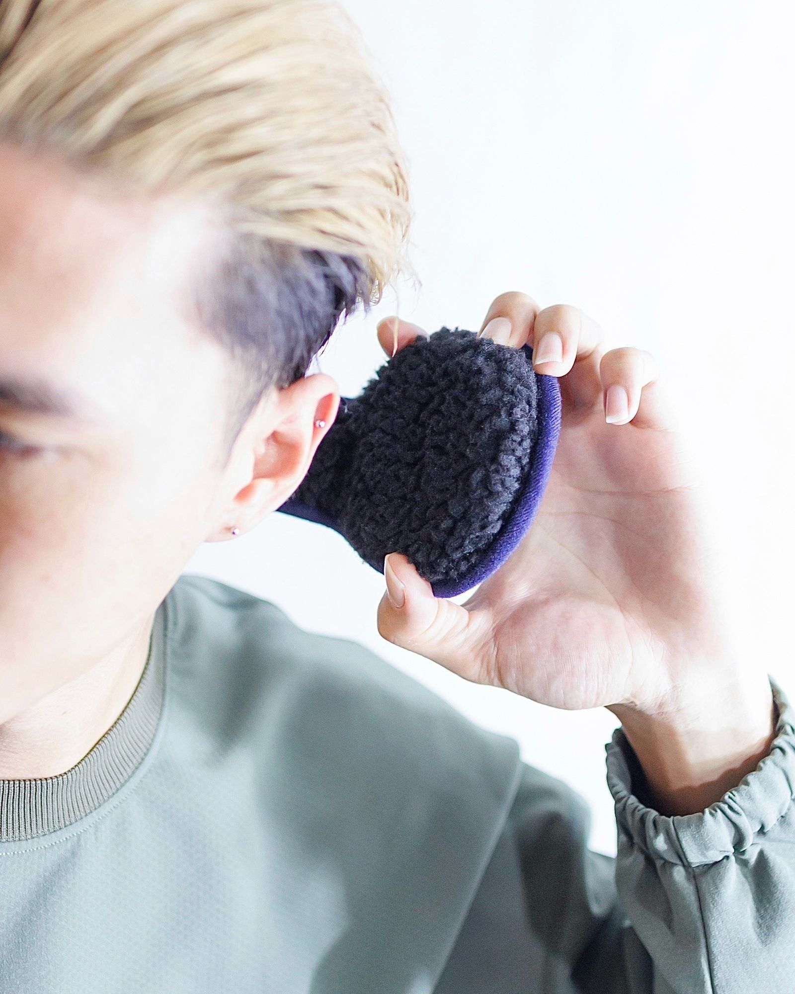 フレッシュサービス SYNTHETIC FLEECE EARMUFFS(FSP243-90204)NAVY