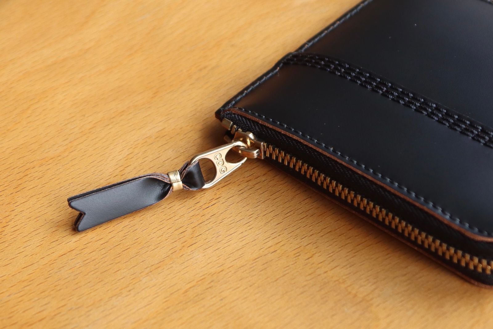 コムデギャルソン 財布 Triple Stitch Wallet mini(SA3100TS)Black☆7月10日発売！
