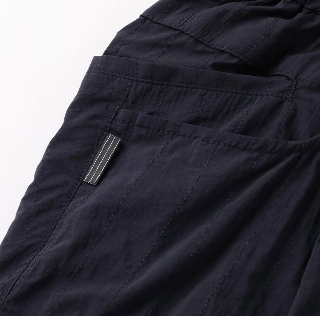 [新品] S.F.C WIDE TAPERED PANTS navy M S.F.C/エスエフシー】STITCHED WIDE TAPERED EASY PANTS