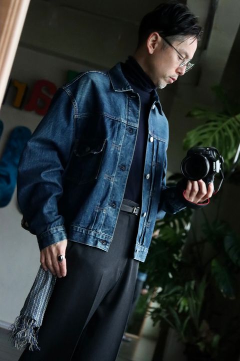 A.PRESSE アプレッセ23SS Covert Cloth Trousersスタイル