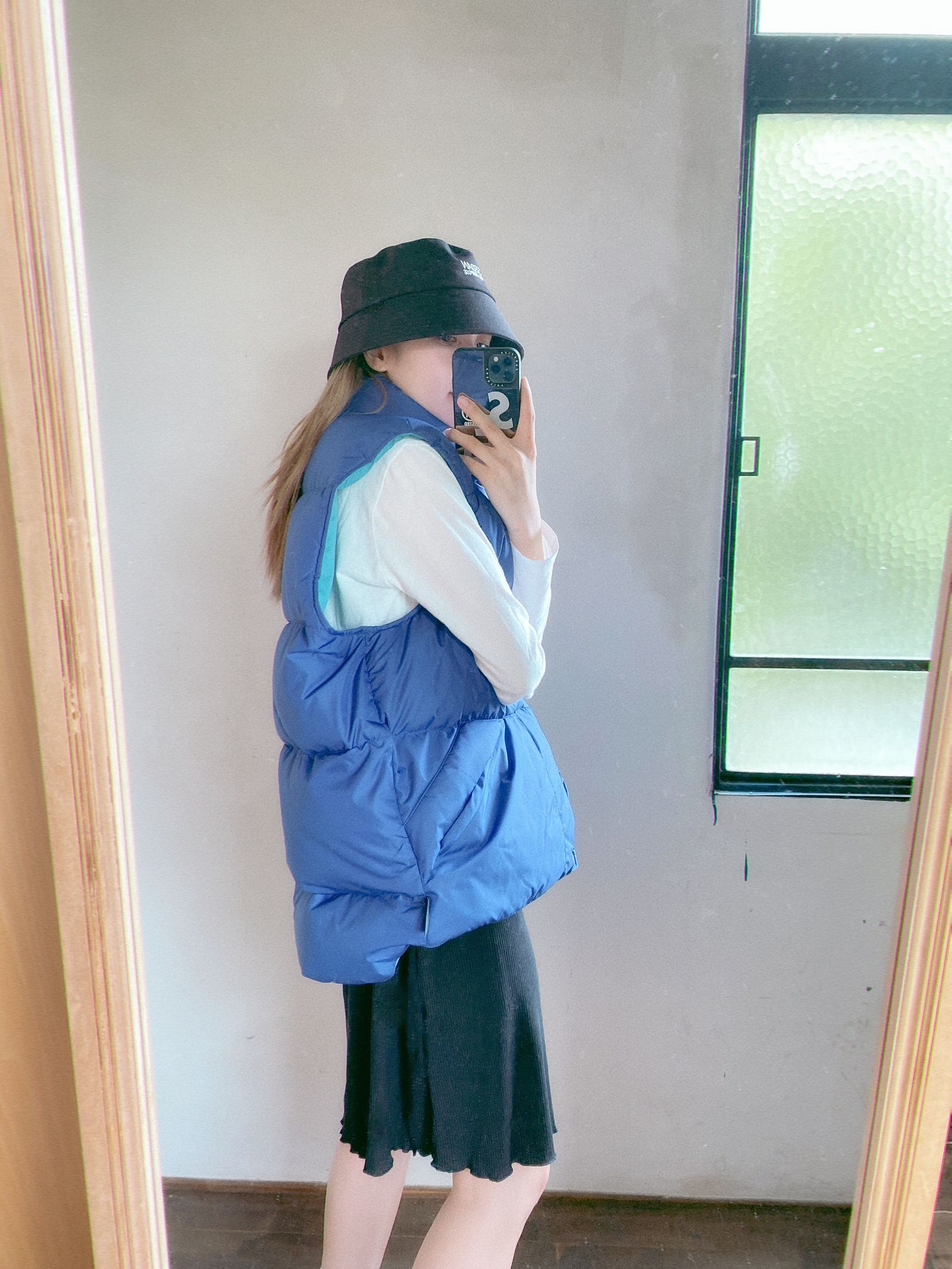 セダンオールパーパスFW23 Classic Down Vest (SD23F-JK01)Navy