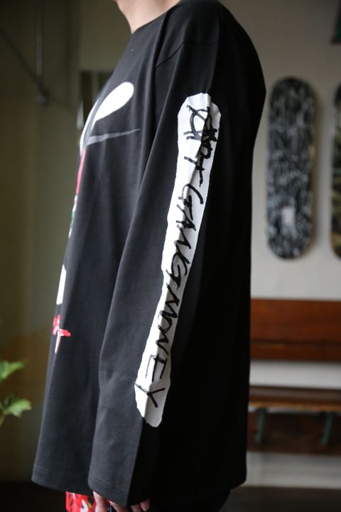 KIDILL×SKOLOCT L/S T-SHIRTS (KLSKT03)"BLACK" style.2021.1.23.