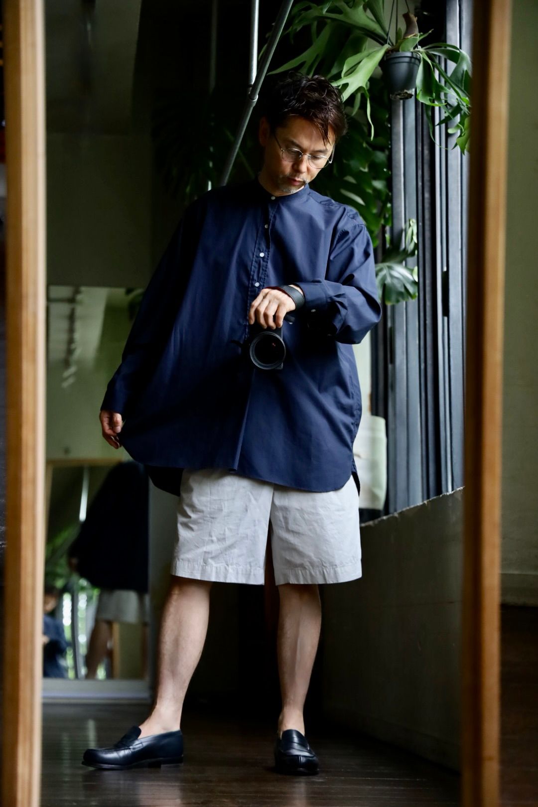 Pullover Shirt(24AAP-02-05H)NAVY