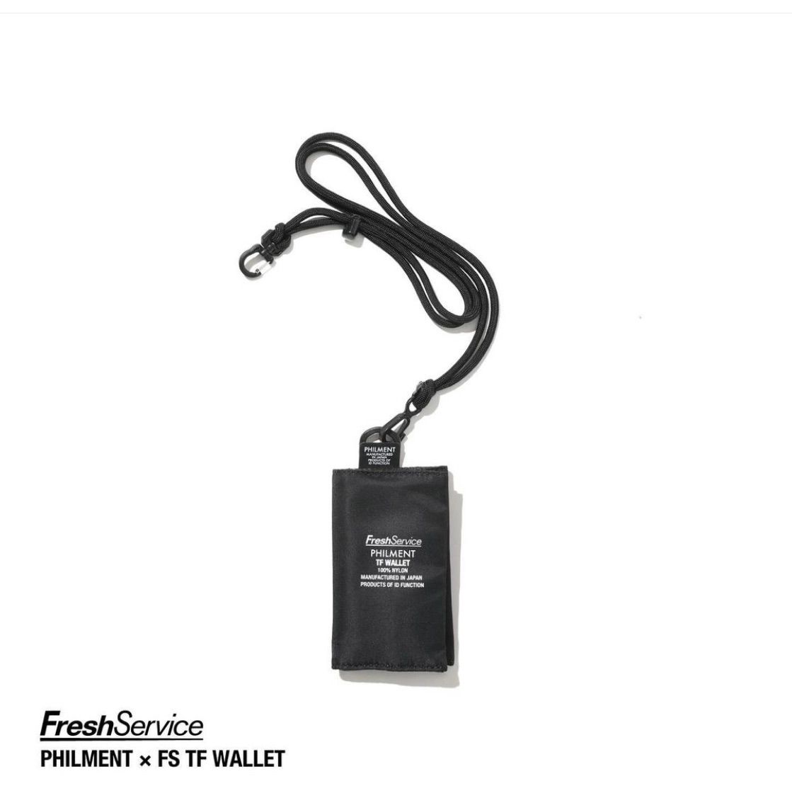 超美品 FreshService WALLET(BLACK TF FS フレッシュサービスPHILMENT - アクセサリー