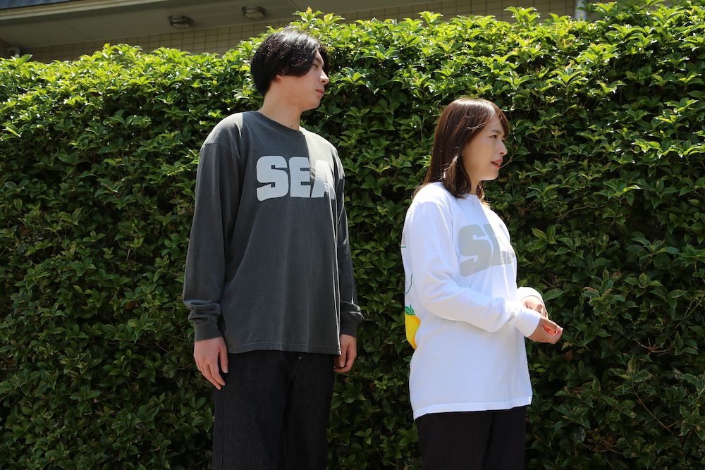 WIND AND SEA SEA (sea-alive) L/S T-SHIRT style. 2021.05.30.