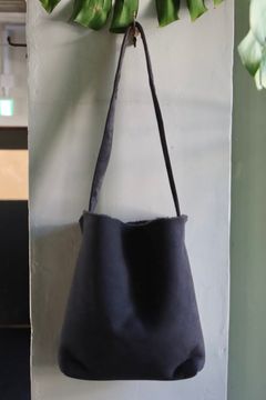 ヨーク22AW REVERSIBLE MOUTON BAG(YK22AW0400A)CHARCOAL