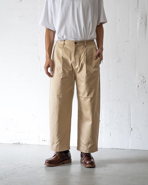 Graphpaper Westpoint Chino Wide Tapered Trousers☆8月16日(土)新作発売！