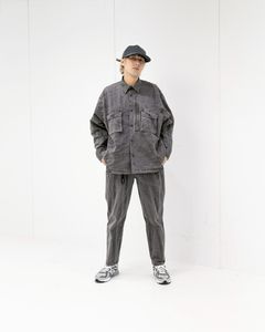 is-ness Pigment-Dyed Long-Sleeve Shirt 新作発売！