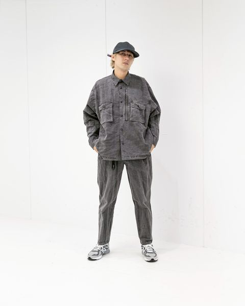 is-ness Pigment-Dyed Long-Sleeve Shirt 新作発売！