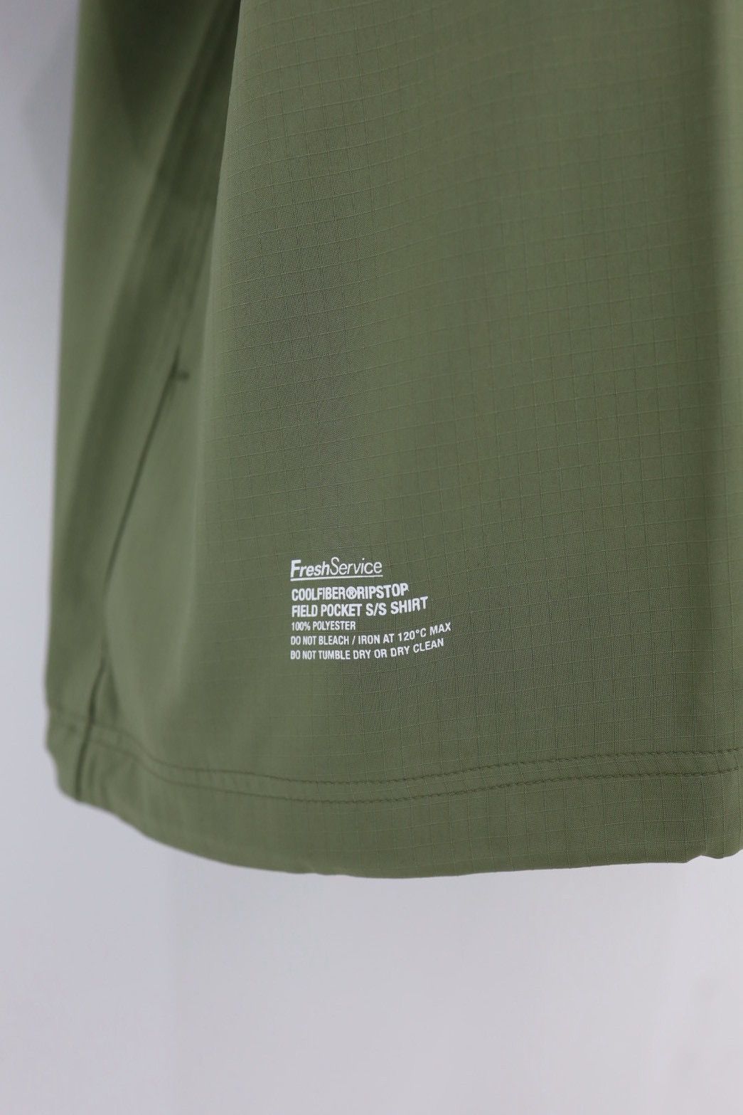 フレッシュサービス 26SS COOLFIBER® RIPSTOP FIELD POCKET S/S SHIRT(FSC262-50009)KHAKI