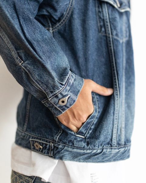 FDMTL DENIM JACKET 3YR WASH スタイル