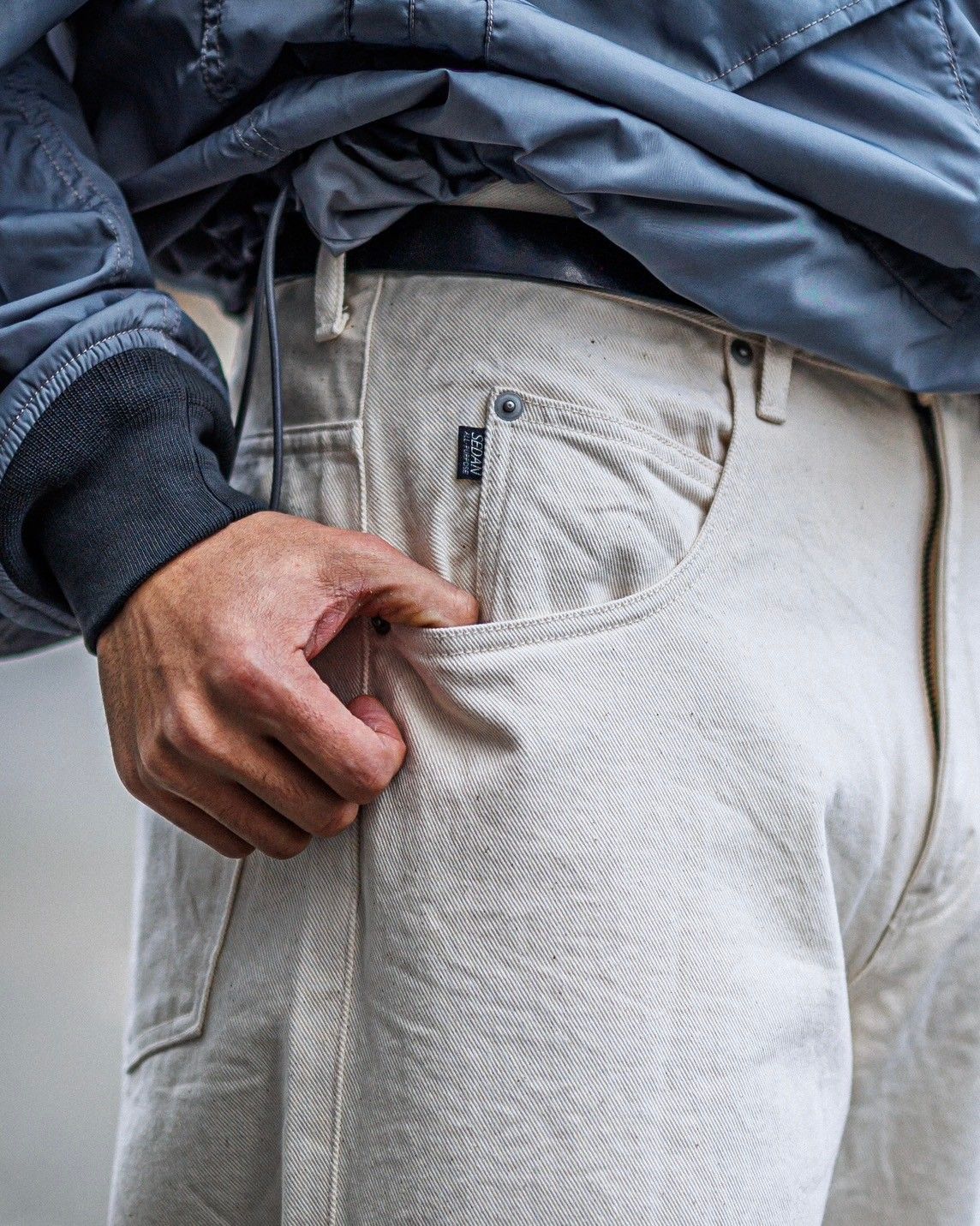 セダンオールパーパス SS25 Classic Fit 5P Pants(SD25S-PT01) Ivory