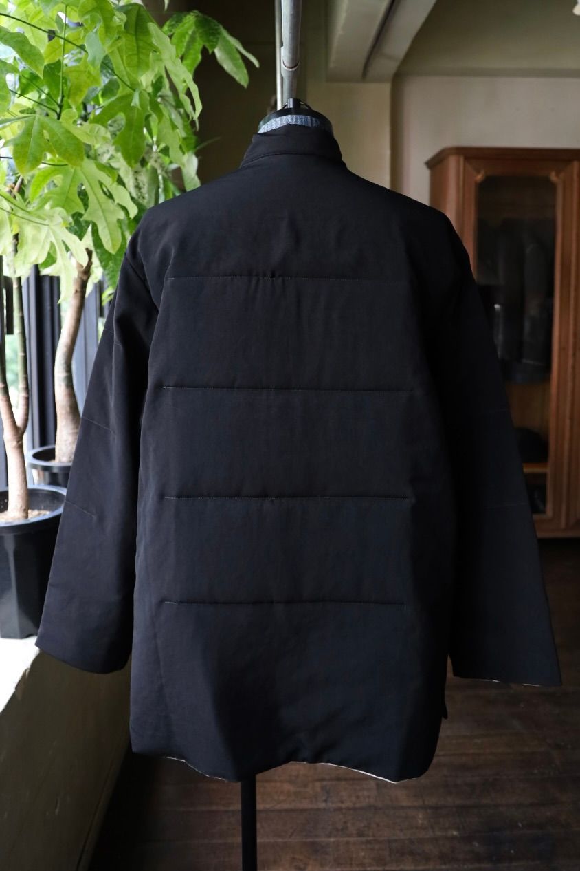 Yohji Yamamoto 25AW リバーシブル中綿ブラウス(HL-B62-852)BEIGE☆新作発売！