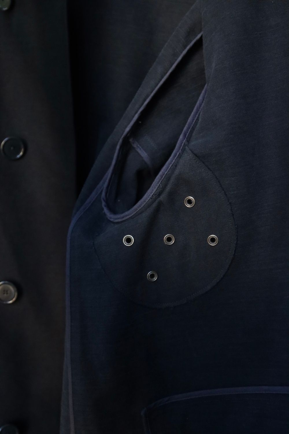 アプレッセ22FW Motorcycle Half Coat(22AAP-01-01H)NAVY