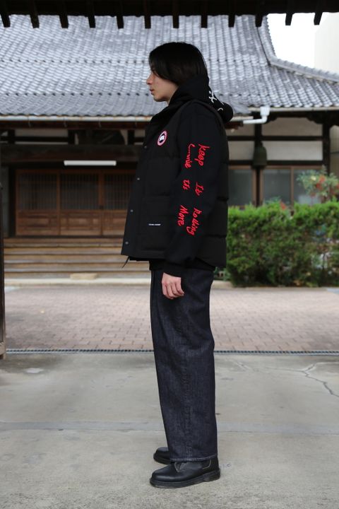 カナダグース FREE STYLE CREW VEST style.2020.11.28