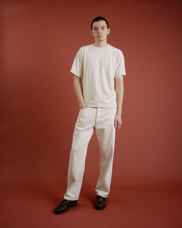 ファウンダ SHORT SLEEVE TEE SHIRT (015FD252004)BEIGE