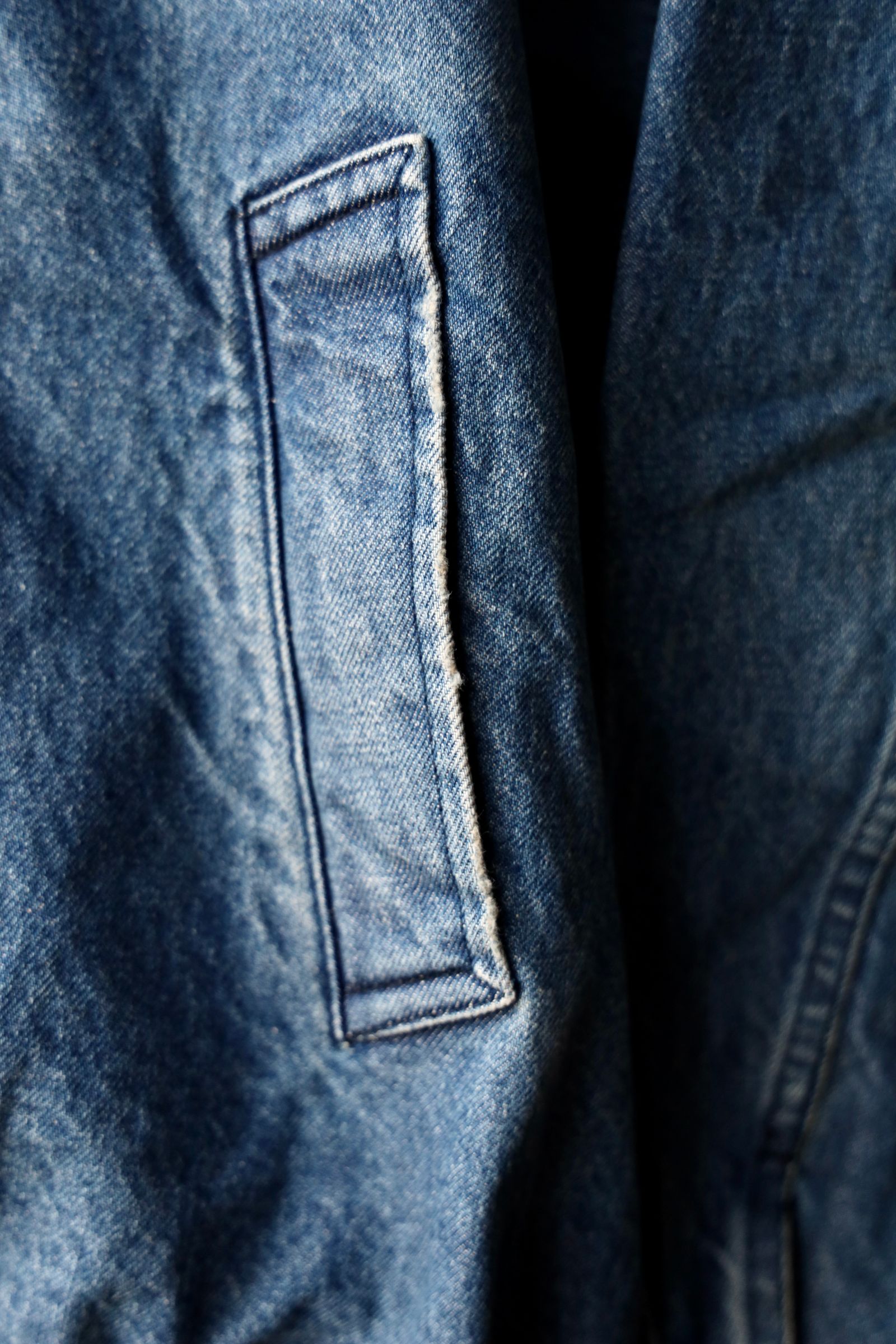 S.F.C 25SS エスエフシー WASHED DENIM JACKET(SFCSS25J01) Washed Blue☆1月25日(土)発売！