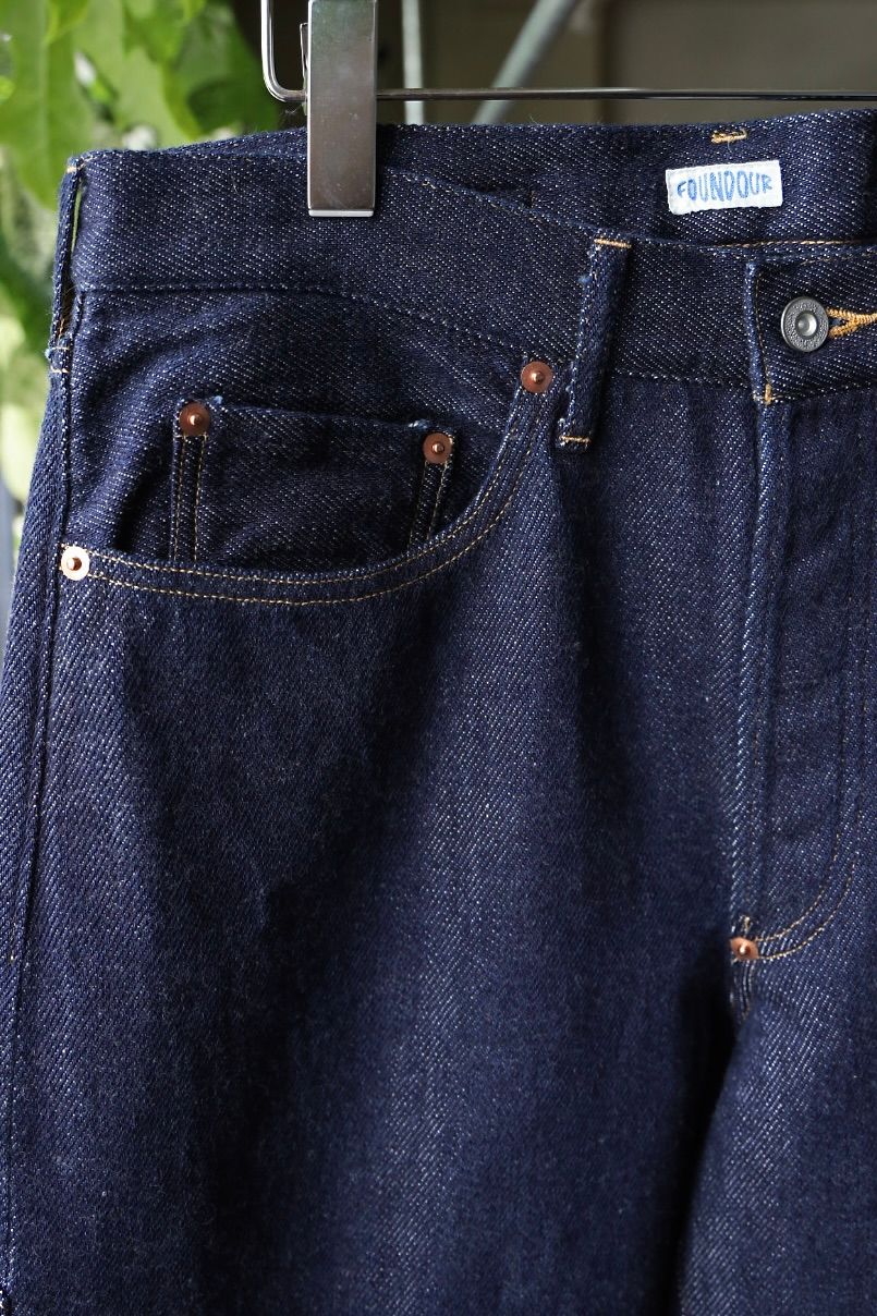 ファウンダ 25AW DENIM WORK PANTS(015FD252022)ONE WASH⭐︎9月13日(土)新作発売！