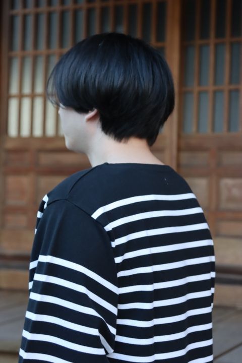 Ets.MATERIAUX French panel border(BLACK×WHITE)style.