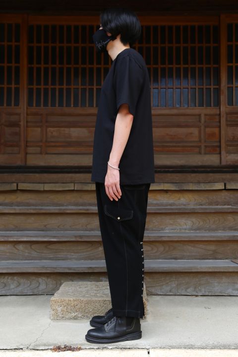 yohji yamamoto Y-ホック付きPフラノ PANTS(HX-P32-118) style.2021.7.11