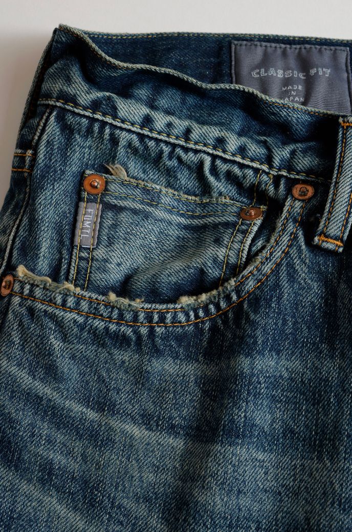 ファンダメンタル デニムパンツ SLIM FIT DENIM CS129 (FA25MT129)INDIGO