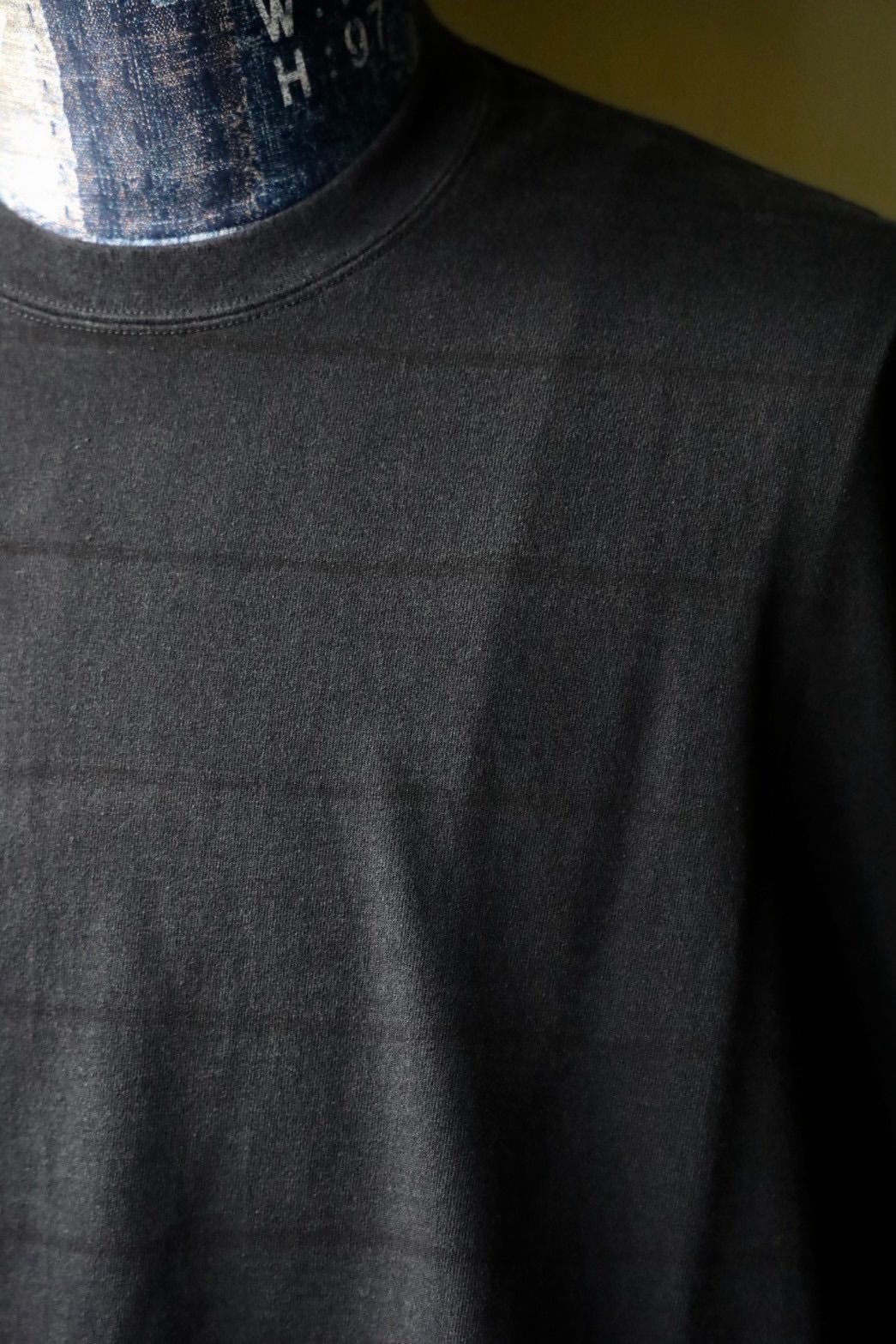 S.F.C 25FW エスエフシー SIDE STRIPE SUPER BIG LS TEE(DISCHARGED)(SFCFW25CS06)Black☆9月20日(土)発売！