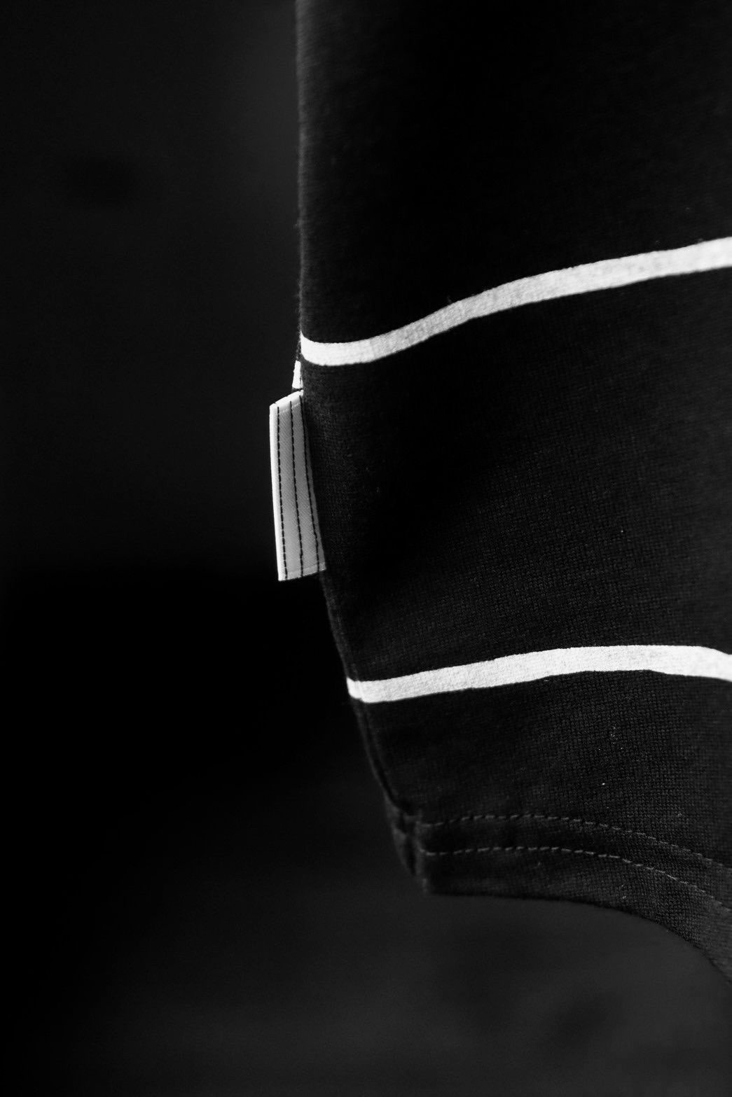 S.F.C 24SS エスエフシー WIDE SIDE STRIPE TEE(SFCSS24CS10)Black×White