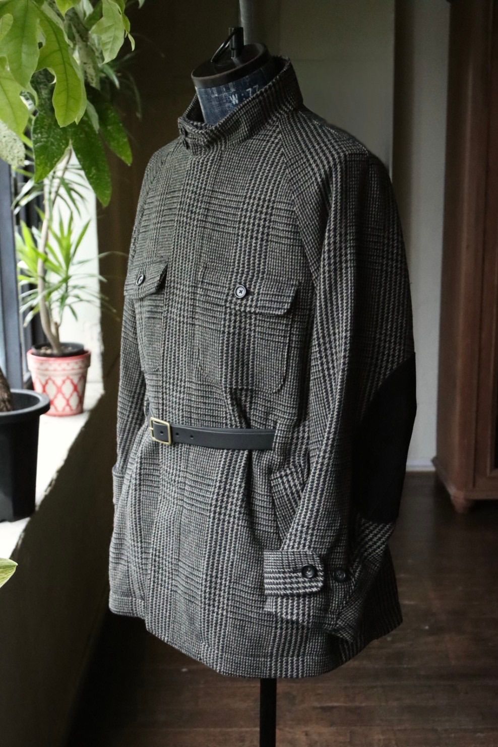 エンダースキーマ 25SA tweed jacket(xu-c-twj)black