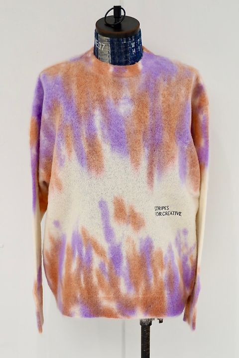S.F.C 25FW エスエフシー DYED MOHAIR CREW (SFCFW25KN03)Natural,Orange,Purple☆10月25日(土)発売！