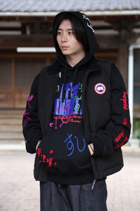 カナダグース FREE STYLE CREW VEST style.2020.11.28