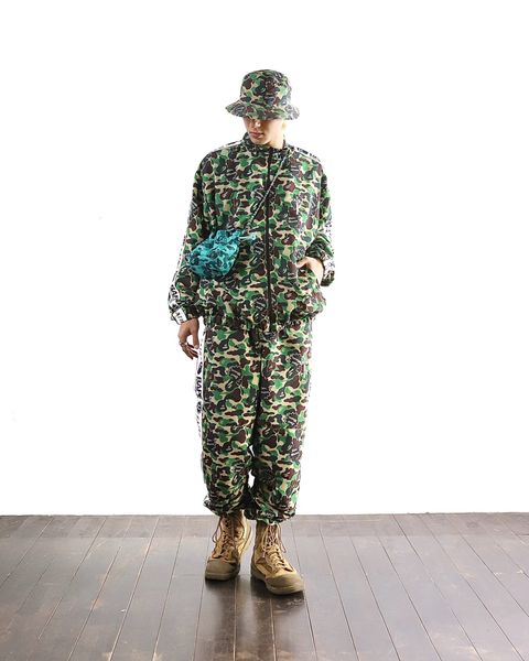 セントマイケル 24SS BAPE JACKET&BAPE PANTS style 2024.4.26