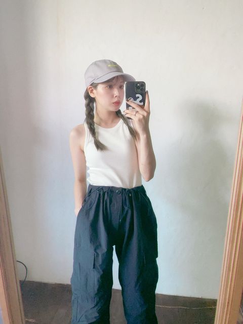 SEDAN ALL-PURPOSE FW23 Big Cargo Pants"NAVY"スタイル