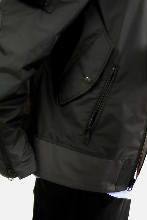 eYe JUNYA WATANABE MAN アイジュンヤワタナベマン 26SS THE NORTH FACE Wネーム ナイロンライダースジャケットスタイル