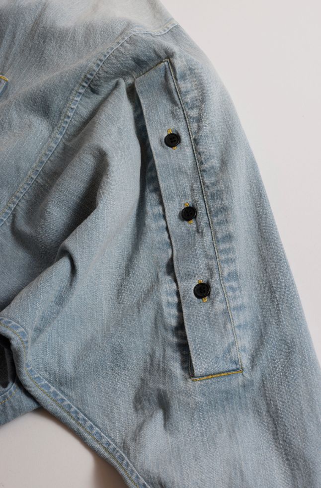 ファンダメンタル 26SS KYTE SHIRT 3YR WASH(FA26SH13U)INDIGO☆新作発売！
