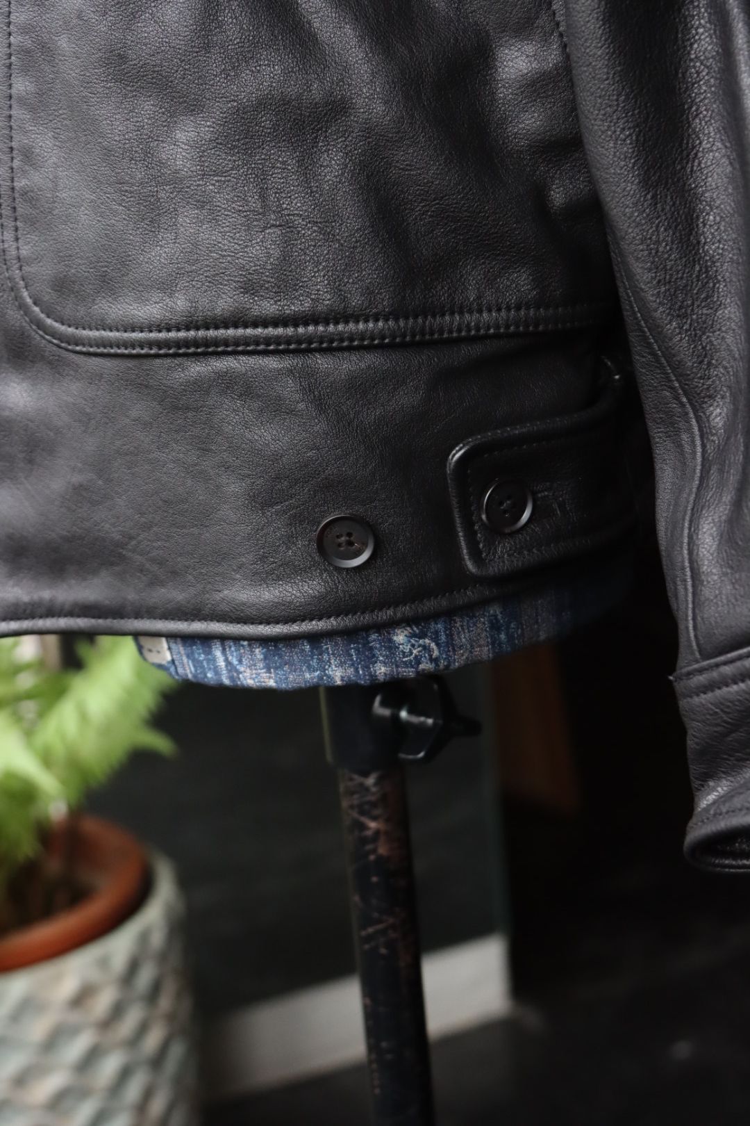 ヨーク 25FW LEATHER FLIGHT JACKET(YK25FW01017B)BLACK☆9月6日(土)発売！